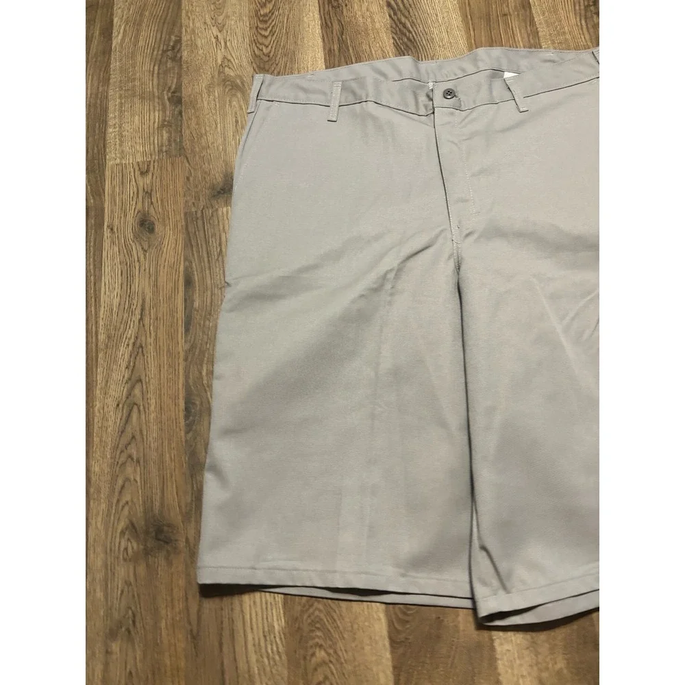 Dickies Work Shorts Mens 40 Gray Adult Loose Fit Flat Front Twill Excellent